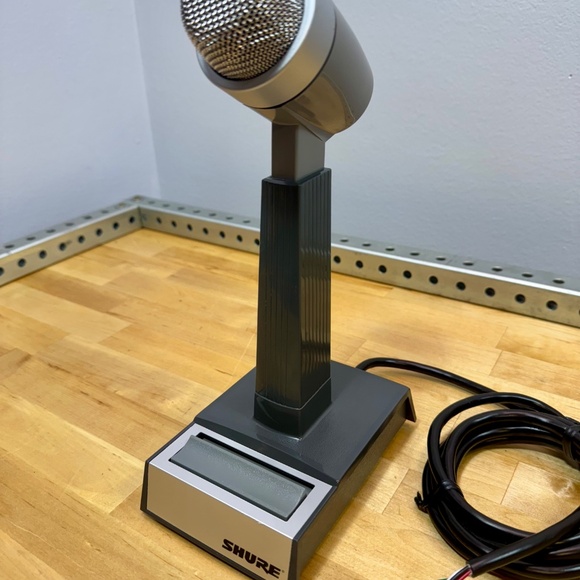 NEW Shure 522 Dynamic Announcers Desktop Microphone   Brand: Shure Model: Dynami - Picture 7 of 11